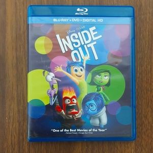 Inside out bluray 2 disc combo disney